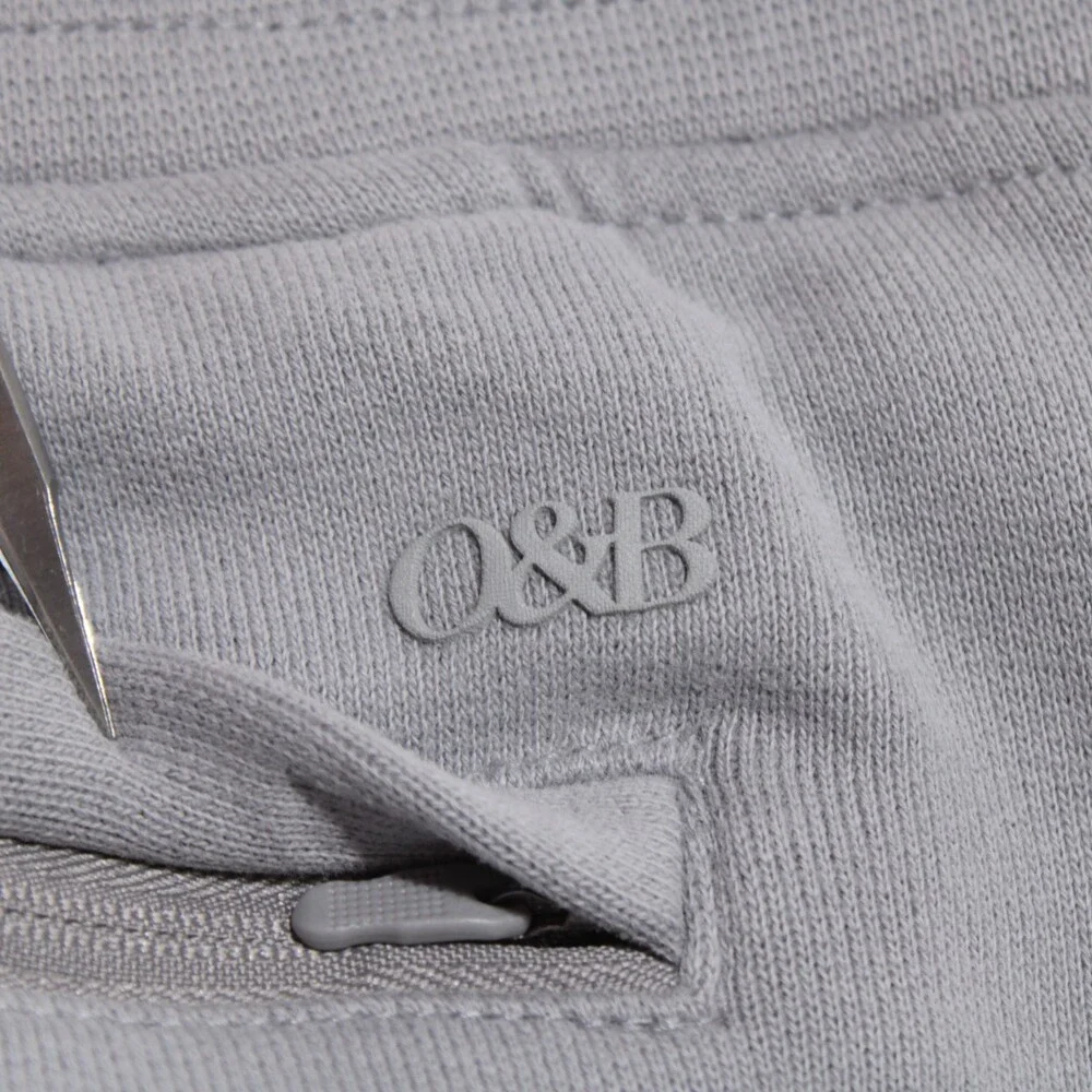 Orchard & Broome NWT Jogger Sweatpants Size M Clinton in Cloud Gray Cotton Blend